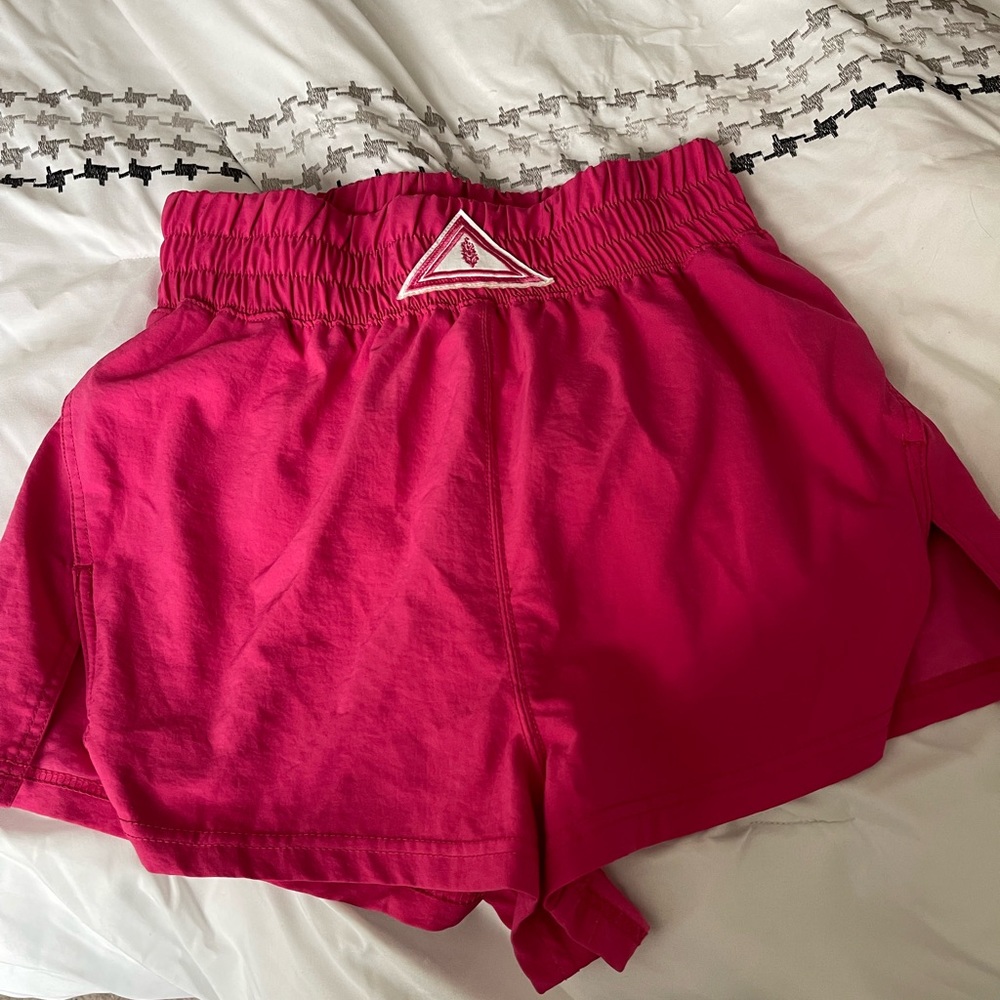 Free People Movement Pink Shorts